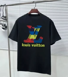 louis vuitton lv t-shirt manches courtes pour unisexe s_12b2330